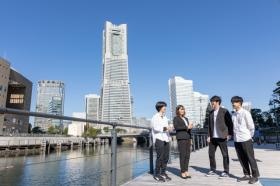 勤務地は横浜・みなとみらいを中心としています