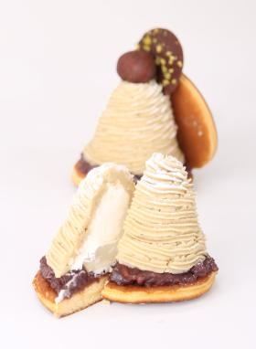 和栗のモンブランどら焼き（秋限定）
