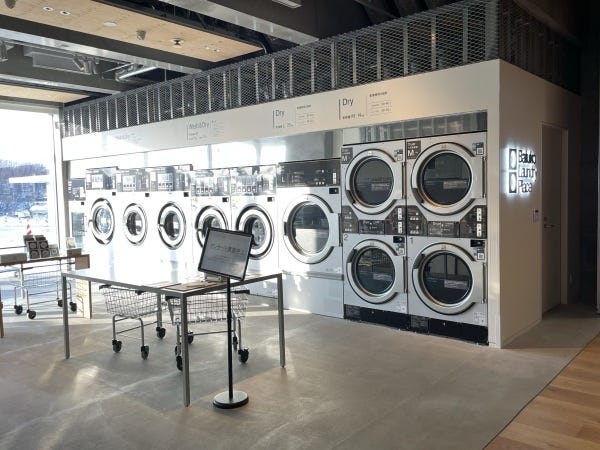 コインランドリーBaluko Laundry Placeにモンベル撥水コースや泥洗い占用も！！