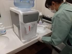 手洗い清掃