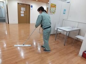 床清掃