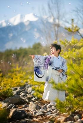 七五三ロケーション撮影