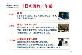 １日の流れ午前