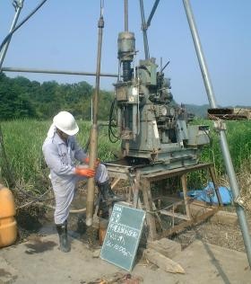 ボーリング調査