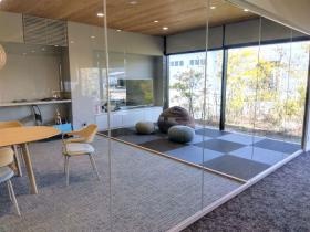 休憩室有ります！ひと息つきながら社内交流