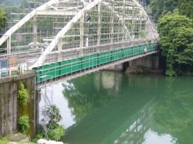 施工工事足場風景