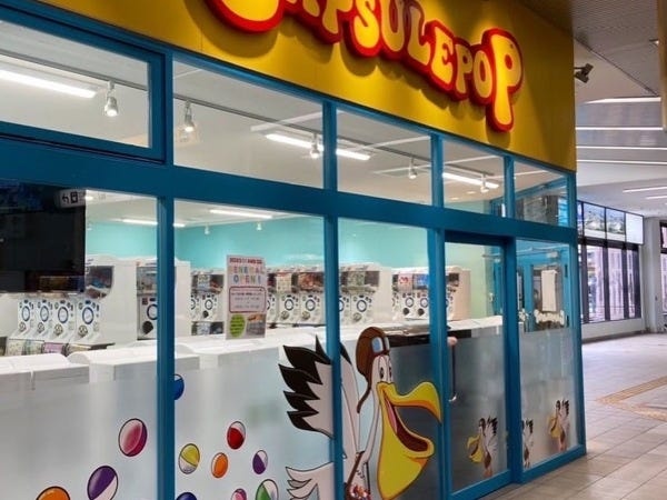 明るい雰囲気の可愛い店内！