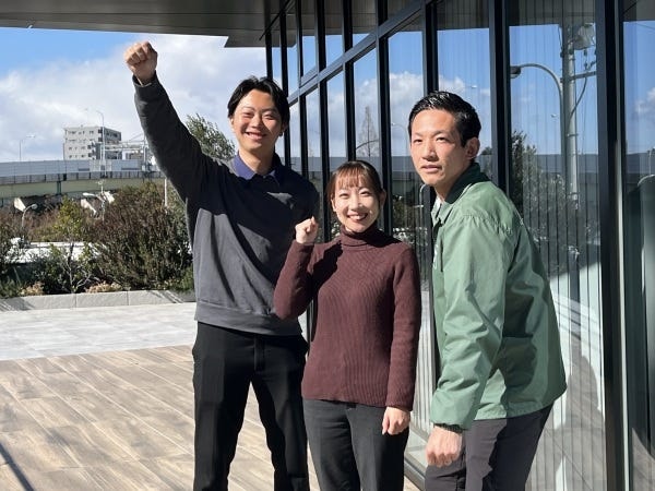 一緒に働くメンバーです！親身に相談になったり、具体的なアドバイスをしたり、成功の喜びを分かち合ったり。心強い存在がそばにいます！