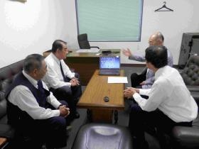 事故反省会にて事故原因を確認して、再発防止を目指します。