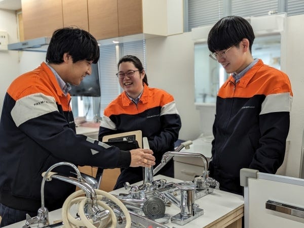 水まわりのメンテナンススタッフ（未経験歓迎・女性歓迎）