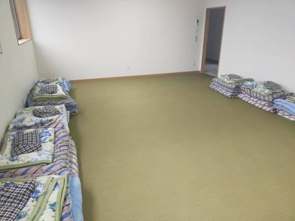 宿泊で利用する大部屋