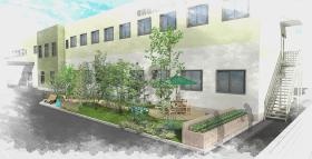 ご利用者様用のお庭です