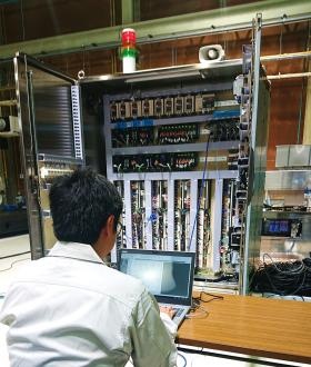 調整・試運転の様子２