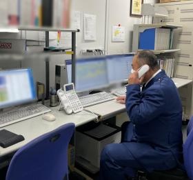 官公庁の施設警備を主とし、機械警備に力を入れています。