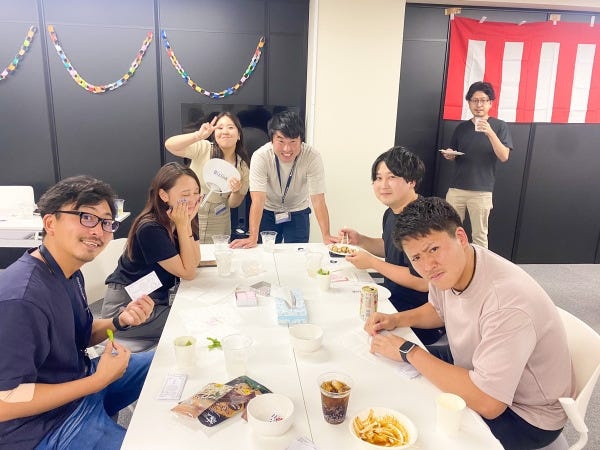 月1回、締め会やイベントを開催☆