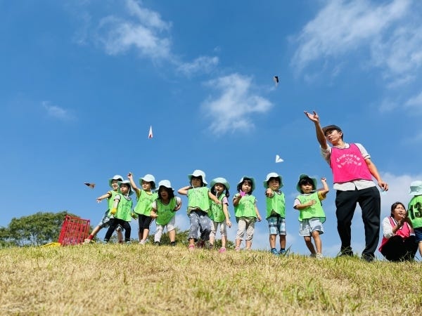 子どもたちの笑顔あふれるお仕事現場です♪