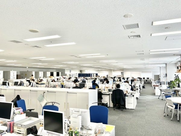 ワンフロアで解放感バツグンなオフィスです！