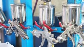 塗装作業はこれで