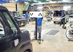 広い作業場で快適作業