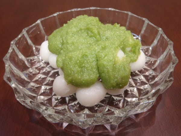 ずんだ餡など、さまざま種類の餡を作っています＾＾