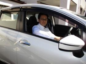 営業は社有車を使用します！