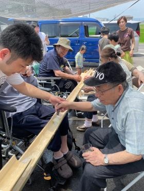 看多機・そーめん流し