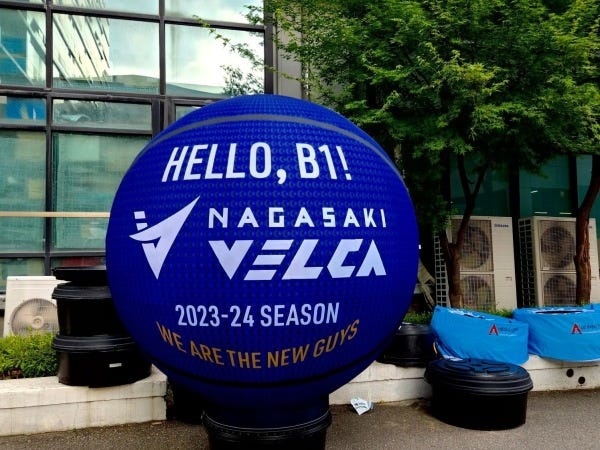 Bリーグの仕事もたくさんしています。