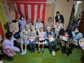 敬老会集合写真