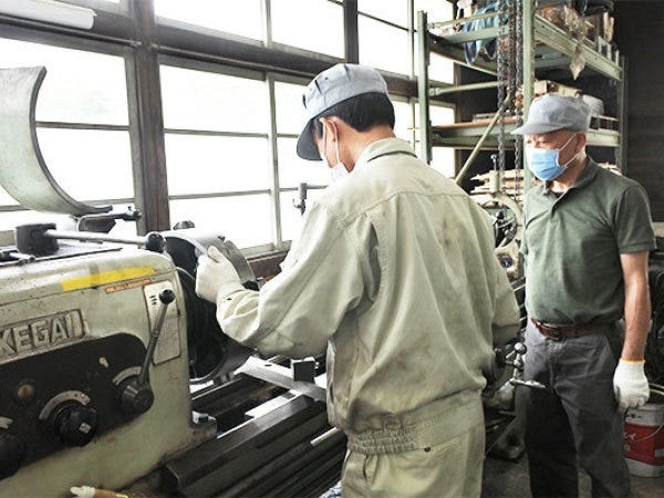 工場内作業員・正社員（未経験OK・機械加工技能士の資格保持者優遇）