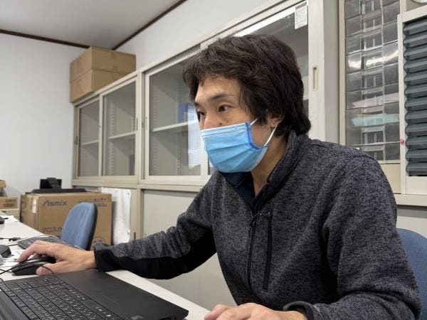 PC作業がメインです