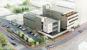 ２０２３年完成 新建築棟鳥瞰パース