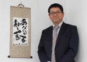 最終選考は社長面接。気さくな人柄ですのでご安心ください。