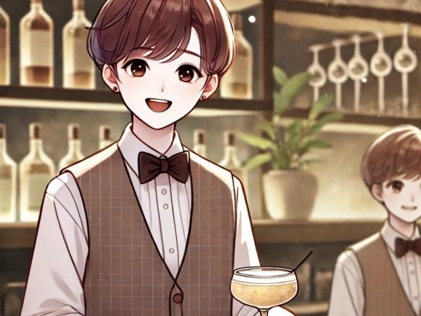 技能のバーカウンター店内スタッフ（フリーター大歓迎）