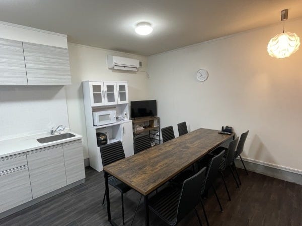 勤務していただくグループホームでのリビングです。