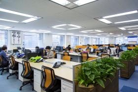 本社オフィス内観（高田馬場センタービル２階）