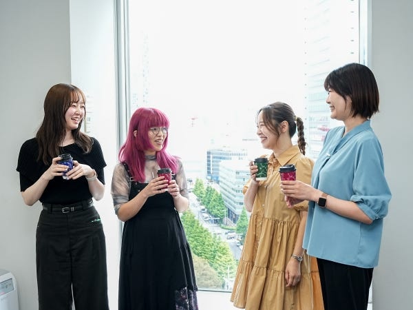 風通しの良い「自由で明るい雰囲気」が評判です。