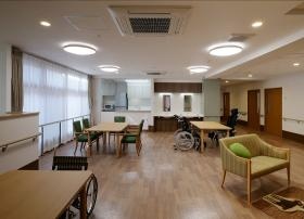 ご利用者様が過ごす共同スペースです。