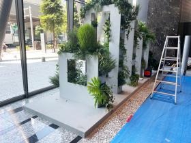 店舗や展示会など様々な装飾に携わっています