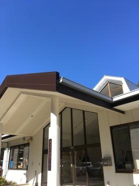 信州新町の静かな山間にある施設です