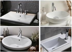 オリジナル洗面器、排水金具