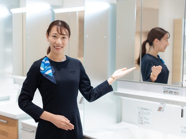 水回りの提案を通じて、「お客様の夢を叶えるお手伝い」が出来るやりがいのあるお仕事です★