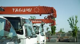 自社保有のトラックです。