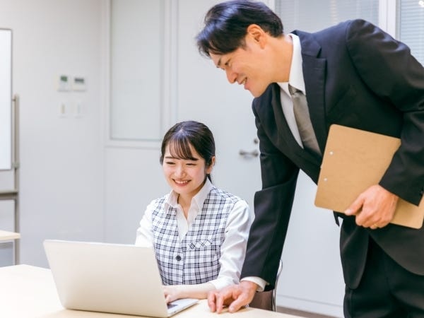 しっかりとした教育制度があるため、未経験からスタートでも安心！