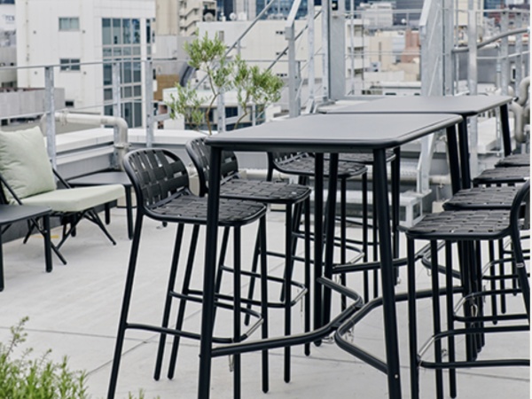 屋上の共用部は自由に使用可能！