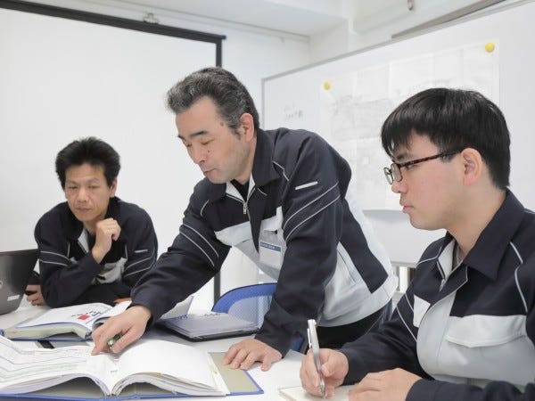 頼もしい上司たちが、一つひとつ指導するのでご安心ください！