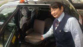 座席回転のタクシーなど、福祉にも力を入れています。