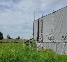 河川氾濫監視用防犯カメラ