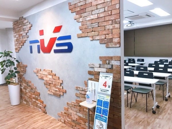 研修ルームです。入社後はこちらで研修を受講いただきます。