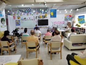 ボランティア様による夏のイベント風景