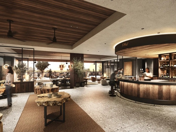 【BAR＆ラウンジ】落ち着いたロビーでお客様をお出迎えします